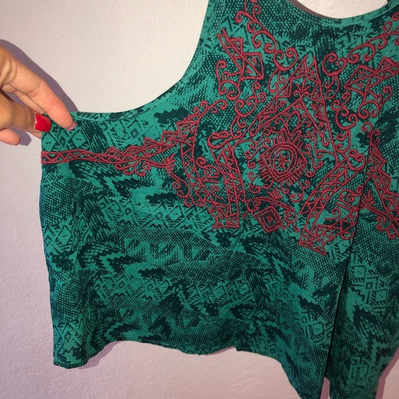 Urban Outfitters ECOTE Halter Crop Tank Top Sz M - Picture 3 of 8